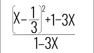 SIMPLIFICACIÓN DE FRACCIÓN ALGEBRAICA DE FORMA FÁCIL Álgebra Básica [upl. by Sashenka]