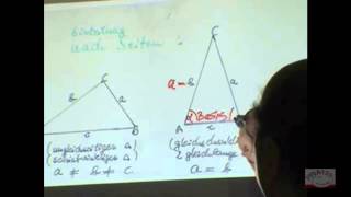 664  Einteilung von Dreiecken  Nach Seiten [upl. by Essirehc]