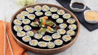 Så gör du egen sushi  Köket [upl. by Bluhm]