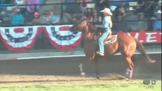 Stevi Hillman  2023 Pendleton RoundUp Finals [upl. by Durnan119]