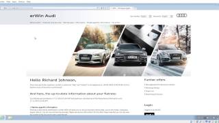 how to log a vw audi digital service erwin [upl. by Kalil]