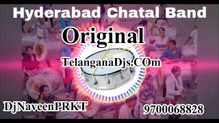 HYDERABAD CHATAL BAND  ROADSHOW MIX  DJ NAVEEN PRKT  TELUGU DJ SONGS  TELUGU FOLK SONGS [upl. by Latia400]