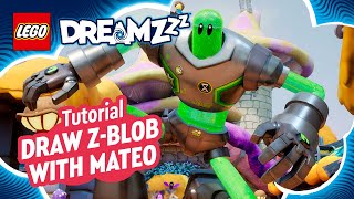 LEGO® DREAMZzz™ Tutorial  Draw ZBlob with Mateo [upl. by Wiener486]