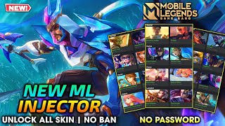 LATEST ML INJECTOR NO BAN 2024  UNLOCK ALL SKIN ML  NBS REBORN  NEW PATCH [upl. by Junius]