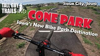 Cone Park  Sioux City Iowa Mountain Bike Park [upl. by Ettevahs]