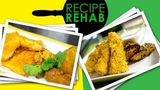 Healthy Fish amp Chips I Recipe Rehab I Everyday Health [upl. by Brott]