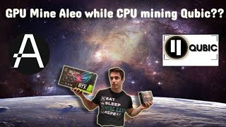 How to Dual Mine ALEO and QUBIC ⛏️⛏️ HiveOS and Windows Tutorial [upl. by Evander153]