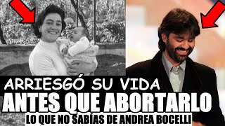 quotVIVO POR ELLAquot LA ASOMBROSA HISTORIA DE ANDREA BOCELLI [upl. by Heidt]