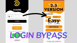 CCASTER ESP 23 Mod APP Bypass Login Easy Method [upl. by Sheridan300]