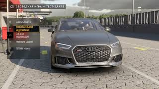 Audi RS3 on Nürburgring Forza Motorsport gameplay Moza R5 [upl. by Alister]