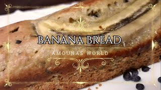 banana bread  كيك الموز الصحي واللذيذ [upl. by Niamor38]