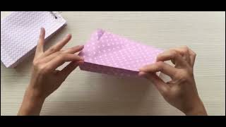 How to make paper gift bags  easy and beautiful paper bag making tutorial [upl. by Assirrem]