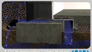 BDry Waterproofing In Action [upl. by Huff]