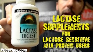 Lactase Supplements for Lactose Intolerant Whey Protein Users [upl. by Sterling387]