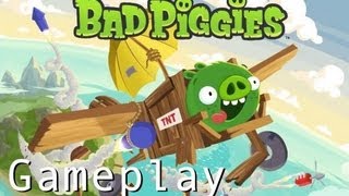 Bad Piggies  Gameplay Part 1 Ground Hog Day  WikiGameGuides [upl. by Cutlor]