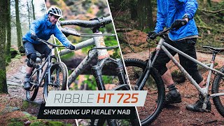 Ribble HT 725  Steel Hardtail MTB  Healey Nab [upl. by Kluge]