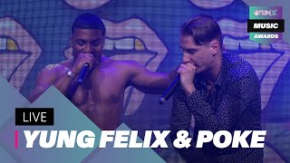 YUNG FELIX amp POKE  FUNX MUSIC AWARDS 2019 [upl. by Figone870]