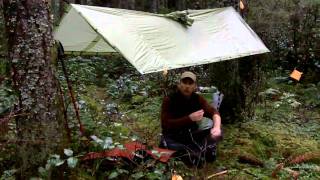 Exped BivyPoncho UL  Part 2 Shelter Mode [upl. by Malchus]