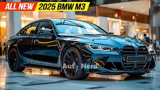 2025 BMW M3 Facelift unveiled New 3 Series  Worth the Wait [upl. by Euqinehs]