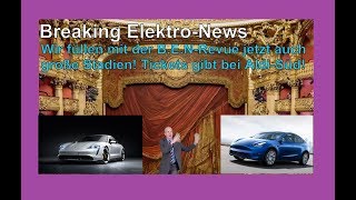 Breaking ElektroNews Porsche Taycan Preise Tesla Model Y JobMaschine Ladeinfrastruktur 😎 [upl. by Aizan]