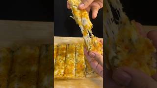 EXTRA CHEESY CAFE GARLIC BREAD ASMR [upl. by Sheppard]