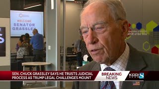 Sen Chuck Grassley talks Trump legal troubles Hunter Biden investigation [upl. by Zsa792]