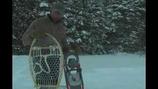 Modern vs Traditional Snowshoes [upl. by Severson]