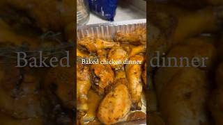 Baked chicken recipe health food cooking recipe asmr chicken motivation kitchen [upl. by Rekyr]