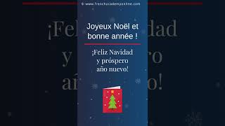 🌲 Feliz Navidad amp Año Nuevo En Francés 🇫🇷 [upl. by Bore]