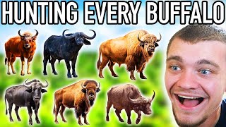 I Hunted Every Buffalo in Hunter call of the Wild [upl. by Mapes]