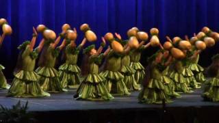 Hula Halau O Kamuela 2017 Keiki Hula Kahiko [upl. by Piggy]