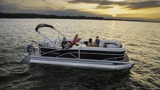 Godfrey Pontoon Boats  Sweetwater Premium 240 SD Slide  Rough amp Salt Water Pontoon [upl. by Dreeda68]