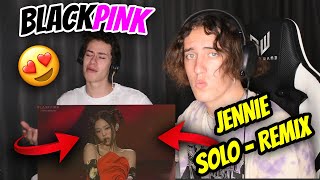 His Heart Melted   South Africans Reacts To Jennie  SOLO  REMIX   DVD THE SHOW [upl. by Efal]