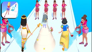 👰 Makeover Run 💄👗 All Levels Gameplay Androidios [upl. by Jennette]