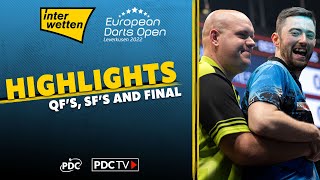 The King in Leverkusen Day Three Evening Highlights  2022 European Darts Open [upl. by Oneil]