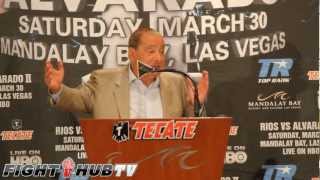 Rios vs Alvarado II  Post Fight Press Conference [upl. by Kessia341]