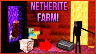 How to Farm Netherite in Minecraft [upl. by Eenwahs]