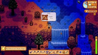 How to catch a Goby fish  Stardew Valley [upl. by Dore]