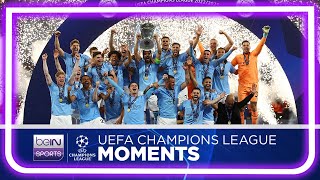 FULL trophy lift as Man City win first UCL 🏆  UCL 2223 Moments [upl. by Anelrac]