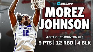 MOREZ JOHNSON ABSOLUTELY DOMINATES THE PAINT 🏀 [upl. by Gorrono]