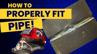 How to properly prepare and fit a pipe for 6010 open root [upl. by Kipton898]