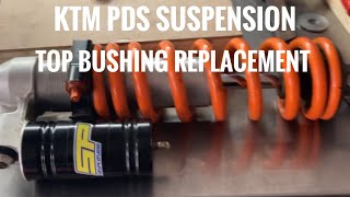 KTM PDS Suspension Bushing Replacement [upl. by Ynaoj]