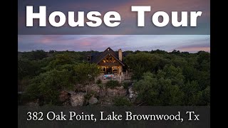 House Tour  382 Oak Point Lake Brownwood Texas [upl. by Ainav]