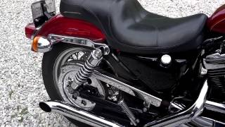 Sportster 1200 idle after CV performance carb mod [upl. by Fredrick]