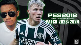 PATCH PES 2019 ATUALIZADO TEMPORADA 2324 COM FACES E UNIFORMES E TRANSFERÊNCIAS  PES 2019 [upl. by Alley]