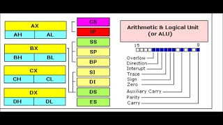 Lec 5 Registers in 8086 Processor [upl. by Ateikan]