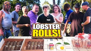 Making Fresh Lobster Rolls For The Homeless [upl. by Suedaht665]