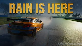 iRacing Update  The Most REALISTIC Rain is HERE [upl. by Ellednek]