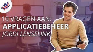 10 Vragen Aan Applicatiebeheer  Jordi Lenselink  NijhofWassink Group [upl. by Olav]