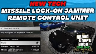 GTA 5 Online NEW Imani TECH for CARS Missile Lockon Jammer  REMOTE CONTROL UNIT  HOW TO USE [upl. by Rennie600]